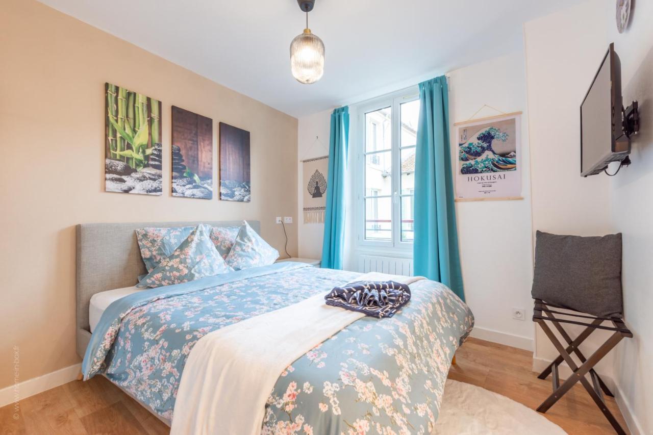 Sweethost - La Zen Room - Studio Proche Gare & Disneyland Lagny-sur-Marne Bagian luar foto